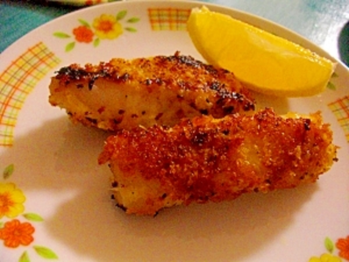 白身魚のパン粉焼き ガーリック風味 レシピ 作り方 By ぎにゅ 楽天レシピ 白身魚のパン粉焼き ガーリック風味 レシピ 作り方 By ぎにゅ 楽天レシピ